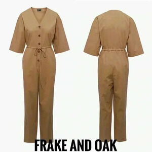 BNWT  Frank and Oak Women’s The Kapok Jumpsuit size L
